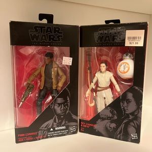 Star Wars Black Series Finn and Rey